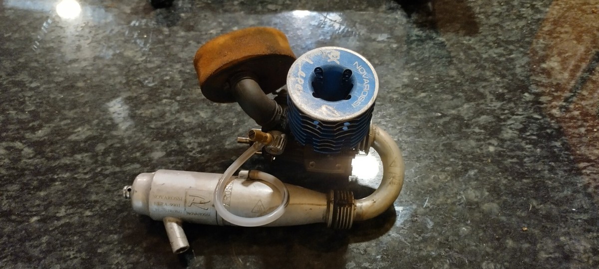 Novarossi REX LEGEND 4 .21 Nitro Engine Rare Novarossi Nitro
