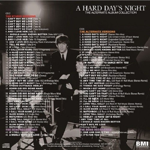 THE BEATLES / A HARD DAY'S NIGHT : ALTERNATE ALBUM