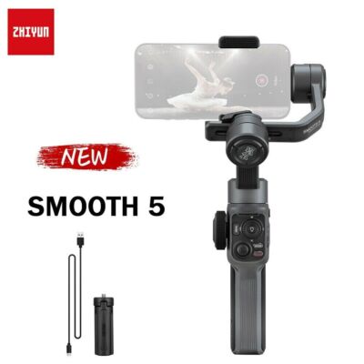 Zhiyun Smooth 5 3-Axis Handheld Gimbal Stabilizer for Smartphones iPhone Samsung
