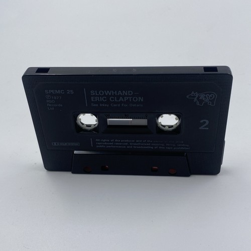 Eric Clapton Slow Hand 1977 Rso Cassette Tape - Picture 6 of 9