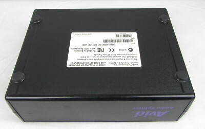 Avid Audio Splitter - Used, Free Shipping | eBay