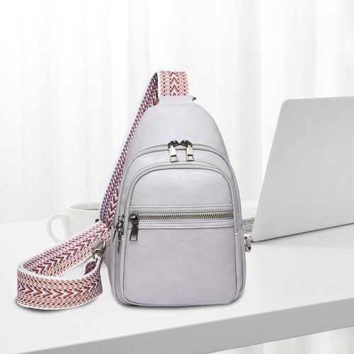 Women Chest Sling Bag Hiking Cross Body Messenger Shoulder Sports Backpack - Picture 2 of 18