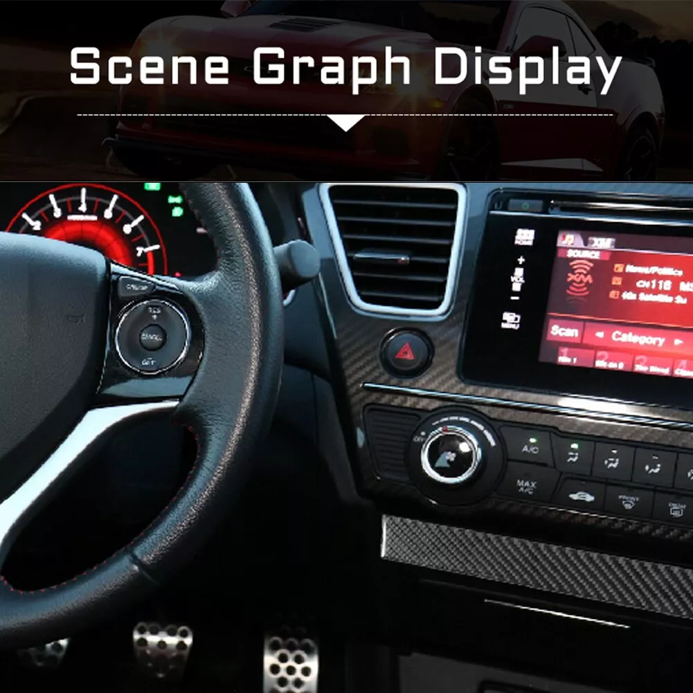 2013 honda civic si carbon fiber dash kit online