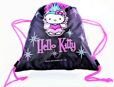 hello kitty drawstring backpack