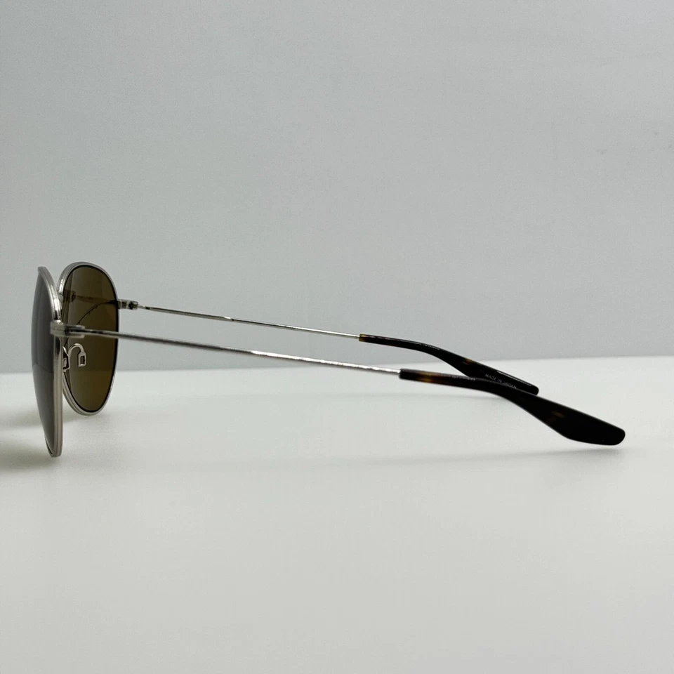 Óculos de sol Barton Perreira Cruisaire SIL/VBR Japão 56-17-145 lente rachada - Imagem 4 de 4