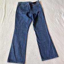 LRL Lauren Jeans Co Women  s Size 6P Ralph Lauren Blue Bootcut Denim Stretch