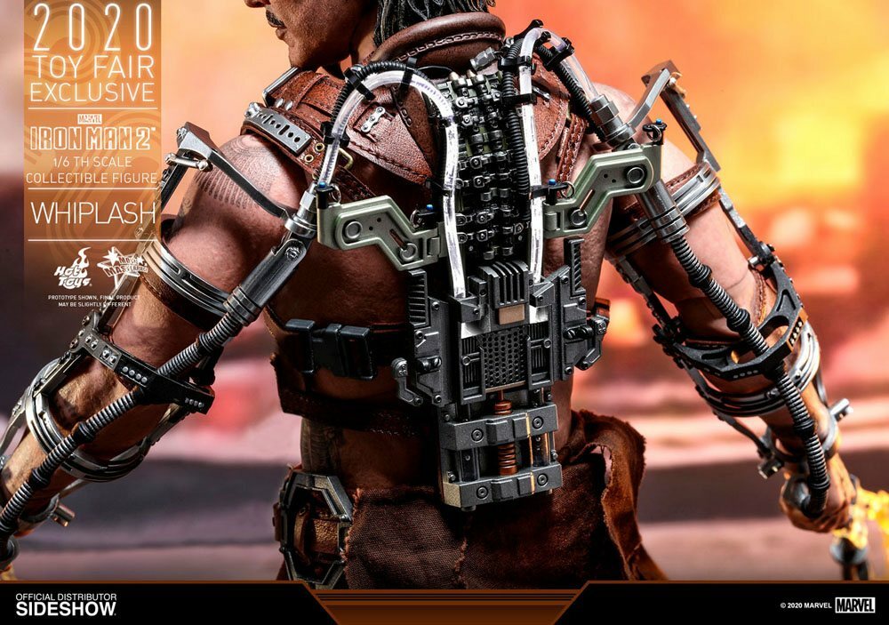 MARVEL IRON MAN 2 WHIPLASH TOY FAIR EXCLUSIVE1/6 Action