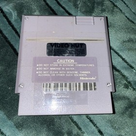 Wild Gunman NES Nintendo Game 5-Screw Former Rental Video Hut Fayetteville NC
