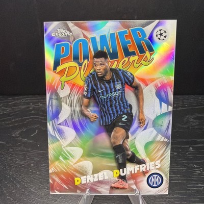Denzel Dumfries Power Players PP-24 2025-26 Topps Chrome Uefa Club Competitions