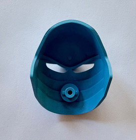 Lego Bionicle Kanohi Mask Rau (Turaga) Nokama 1419 Exclusive Retired Medium Blue