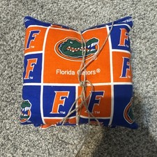4 CORNHOLE BEAN BAG CORN HOLE BAGGO FLORIDA GATORS TAILGATE TOSS P