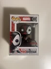 Funko Pop! Marvel 237 Deadpool / Venom Pop in a Box Exclusive Metallic Protector