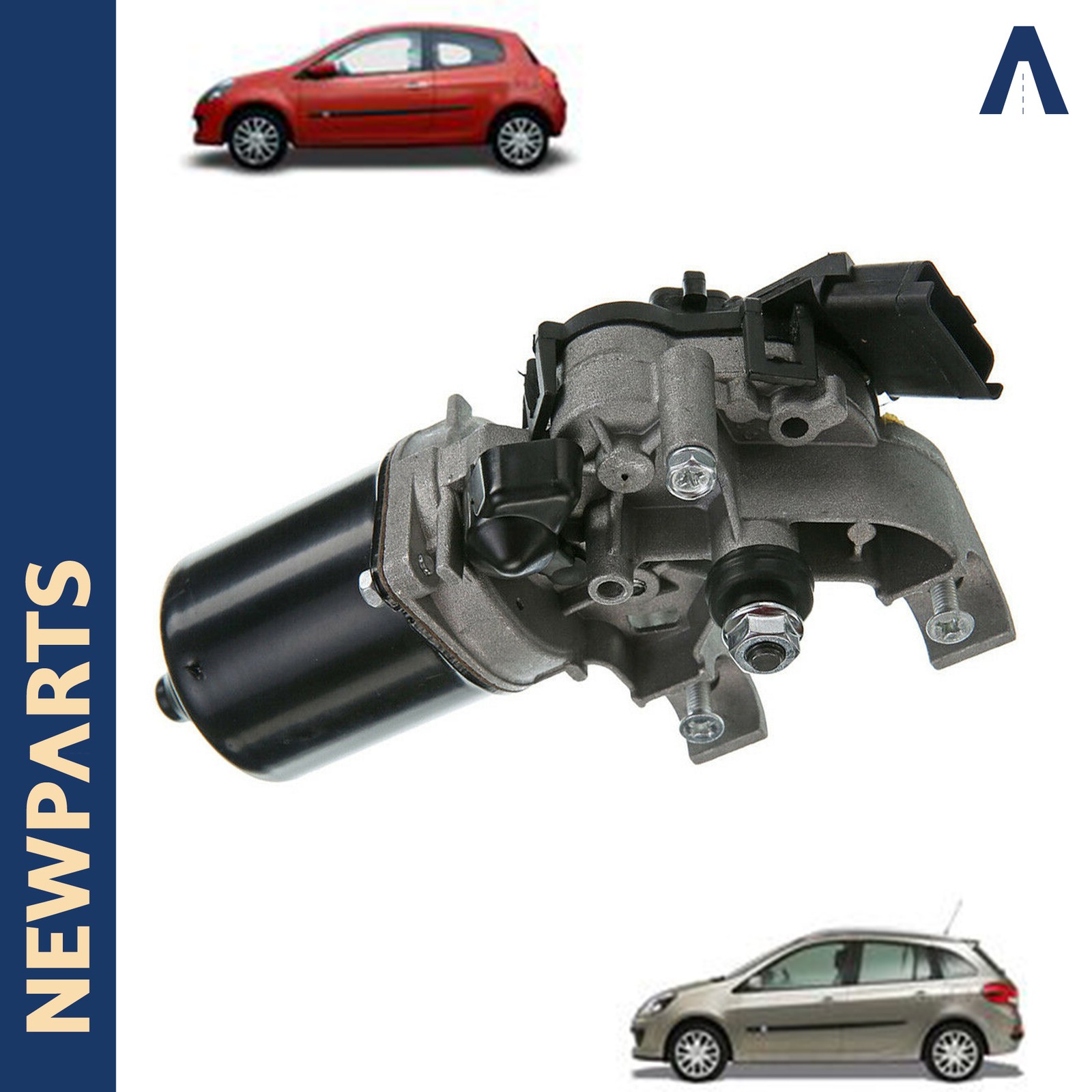 Moteur essuie-glace avant Clio 3 indispensable pour rouler sous la pluie en toute sérénité