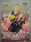 ZACH MERRETT ** HAND SIGNED ** ESSENDON 2025 SELECT BREAKOUT CARD - RARE