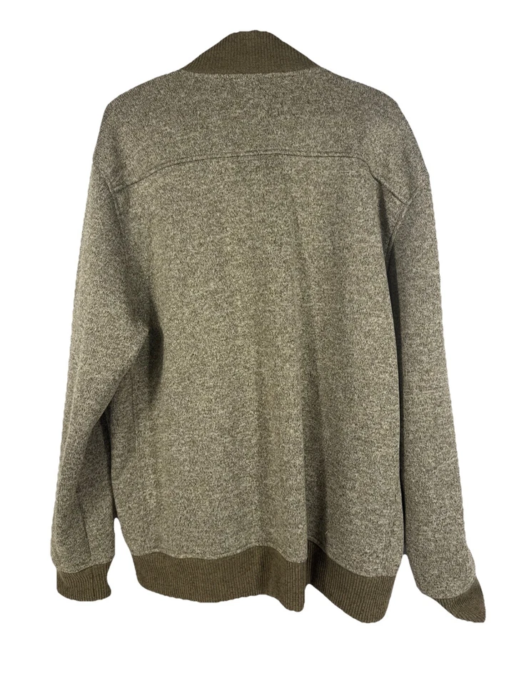 IZOD MENS SWEATER JACKET BUTTON UP SIZE XXL - Image 2 of 4