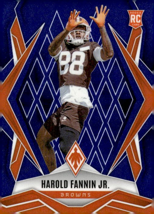 2025 Panini Phoenix #217 Harold Fannin Jr. Blue Prizm #/50