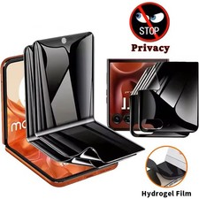 Anti-Spy Soft Film For Motorola Razr Ultra 2026 2025 Privacy Screen Protector
