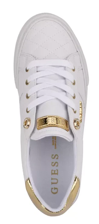 ¡Envío gratis! ¡Original! Nuevas zapatillas GUESS con cordones tejidas para mujer Foto 3 de 4