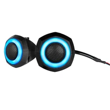 SSV Works UTL-TWTR Universal 1" Cage-Pod Tweeters w/RGB Ring for UTV Audio Sy...