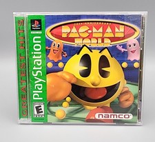 Pac-Man World 20th Anniversary PS1 Greatest Hits CIB Complete Tested Working