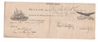 CIVIL WAR NAVY DISCHARGE DOCUMENT Signed Arthur Yates, Aide to Admiral Farragut!