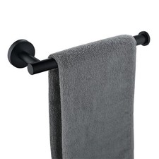 Hand Towel Holder for Bathroom, Matte Black 9inch,