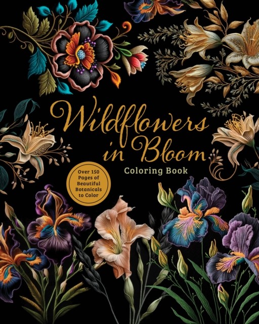 Wildflowers in Bloom Coloring Book by Editors of Chartwell Books