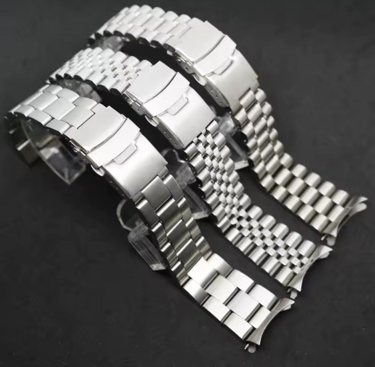 Oyster/Jubilee/ Presidential Watch Strap Steel Curved End for 20-22mm image 4