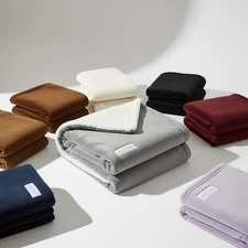 Large Sherpa Fleece Blanket 400 Gsm Super Soft Reversible Warm Sofa Bed Throws