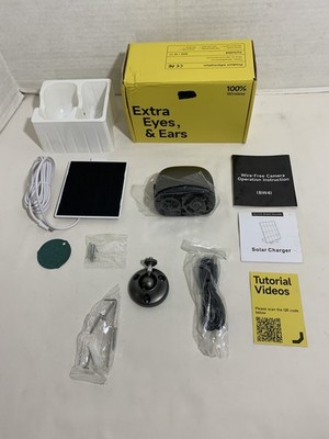 Extra Eyes & Ears Wireless Outdoor Security Camera System - ONE CAMERA ONLY