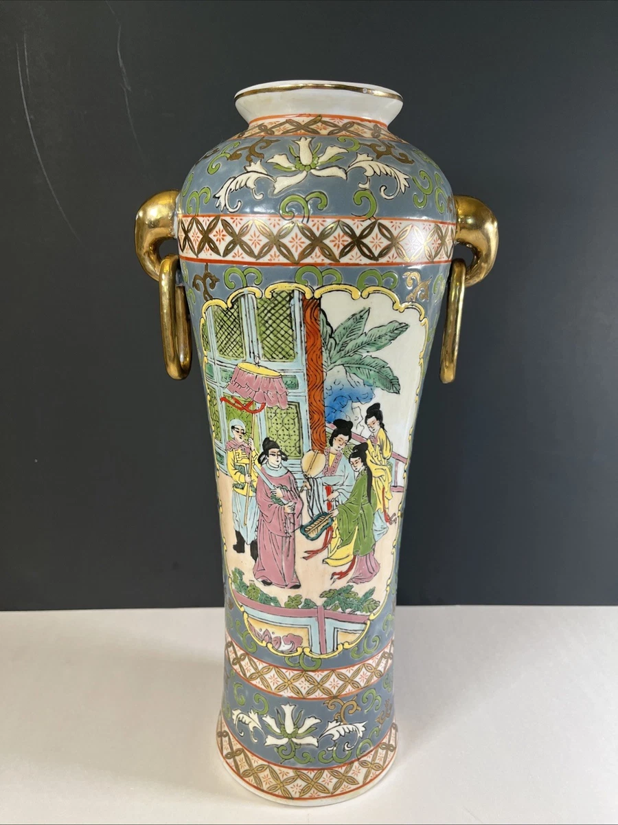 大花瓶中国古董花瓶| eBay