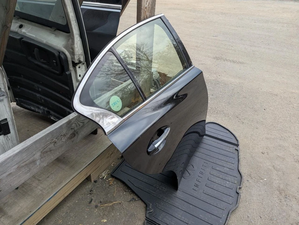 (LOCAL PICKUP ONLY) Passenger Right Rear Side Door Fits 14-23 INFINITI Q50 79599 - Image 2 of 4
