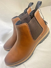 COLE HAAN Midland Lug British Tan Leather Chelsea Boots C37590 Men's 11M 250