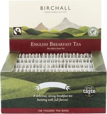 Birchall - English Breakfast Tea - 250g - 100 Bags 0.10 per strip