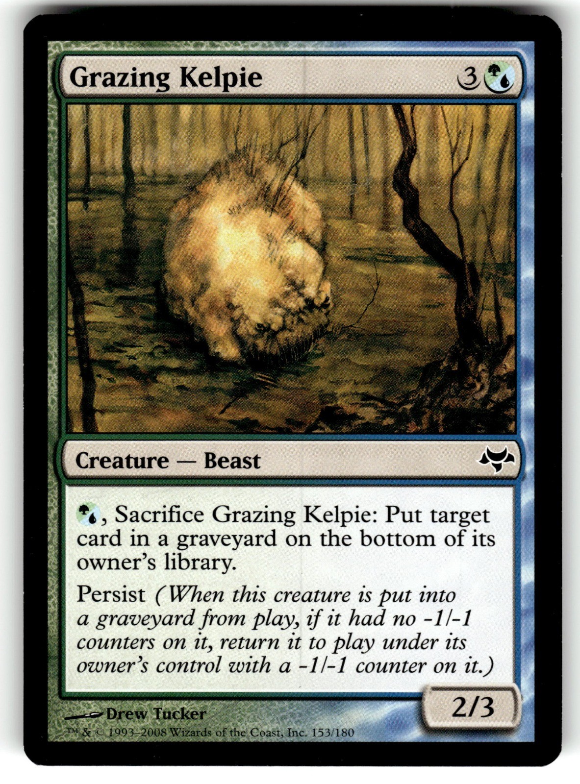 Grazing Kelpie MTG C Eventide 153 LP