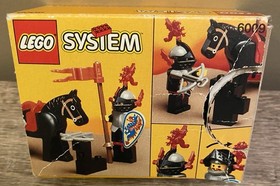 Lego Castle Black Knight Set 6009 100% Complete With Box Vintage Set Rare