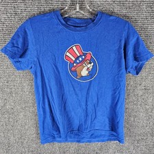 Bucees Fourth of July Can t Hear Over Freedom Ringing Blue Shirt Youth Medium