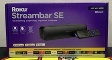 Roku Streambar 4K/HD/HDR Streaming Media Player - Black