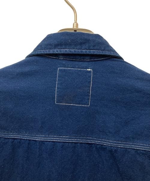 KARL HELMUT Cotton Bomber Jacket Men Size L Indigo Japan image 9
