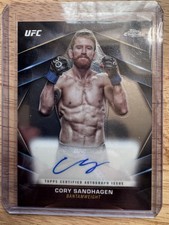2024 Topps Chrome UFC - Chrome Veteran Autographs Cory Sandhagen #CVA-CSA (AU)