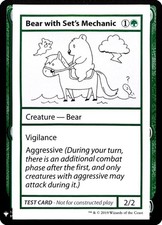 NM - Normal - Bear with Set's Mechanic - Mystery Booster: Convention Edition ...