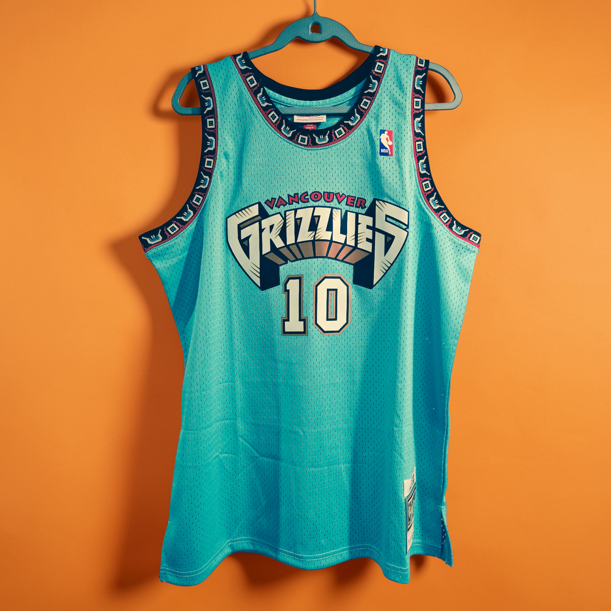 VANCOUVER GRIZZLIES 98/99 - BIBBY # 10 - Basketball NBA - Green