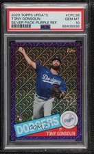 2020 Topps Update Purple 28/75 Tony Gonsolin #CPC-38 PSA 10 GEM MT 0c6