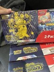 POKEMON SURGING SPARKS ELITE TRAINER BOX/BOOSTER BUNDLE COSTCO 2-PACK