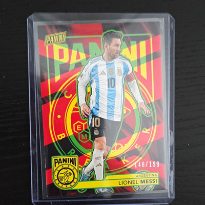 Panini 2026 The National Lionel Messi Argentina #CB35 Serial Numbered /199
