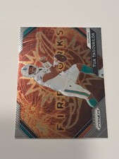 Tua Tagovailoa 2023 Panini Prizm Football FIREWORKS #F-3 Miami Dolphins