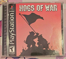 Hogs of War (Sony PlayStation 1, 2000) [PS1] - NO MANUAL [Front Art Only]