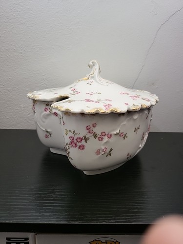 Haviland & Co Limoges Vintage H&Co. L, Frankreich Suppenterrine mit Deckel (selten) - Bild 14 von 14