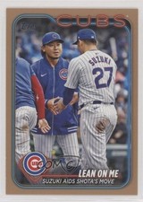 2024 Topps Update Veteran Combos Gold 720/2024 Seiya Suzuki Shota Imanaga 10wc