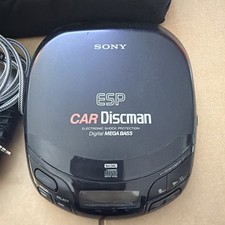Sony ESP Car Discman D-840K Mega Bass CD Player